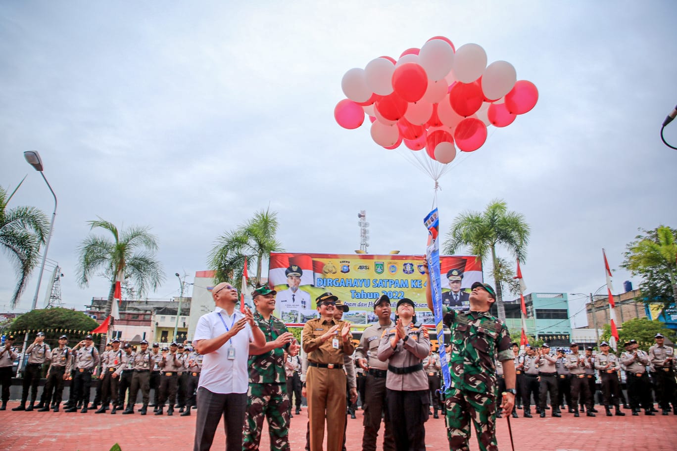 HUT ke-42, Sekda Berikan Apresiasi kepada Seluruh Satpam, Semoga Semakin Profesional