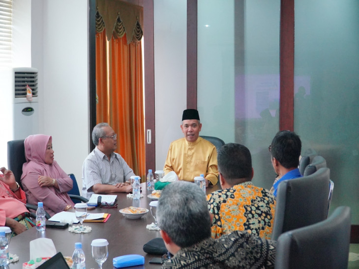 Berencana Bangun Pabrik Pupuk, Pj. Bupati Kampar Terima Audiensi PT Bursatani Futura Andyta