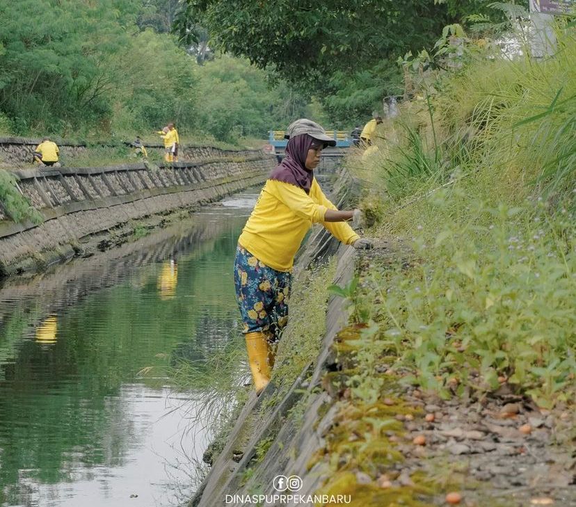 Januari Ini, PUPR Pekanbaru Normalisasi Sejumlah Anak Sungai