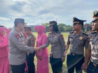 866 Personel Polda Riau Naik Pangkat, Ini Pesan Kapolda