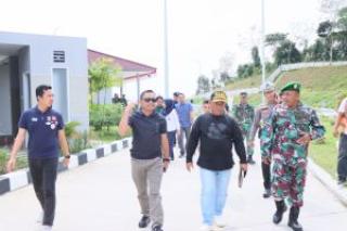 Jelang Kunker Presiden Jokowi, Sekda Kampar Tinjau Tol Bangkinang-Pekanbaru