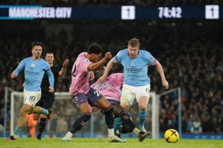 Premier League: Manchester City Ditahan Imbang Everton di Stadion Etihad