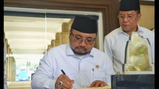Respon Soal Aliran Bab Kesucian, Ini Kata Menag YaqutÂ 