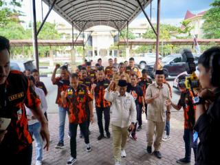 Hadiri Pelantikan PC SAPMA PP Kampar, Yusri Berikan Kontribusi untuk Kabupaten Kampar