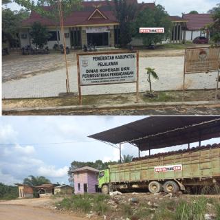 Pemkab Pelalawan Buang Badan Saat ditanyakan Belasan Ram Ilegal di Bukit Kesuma