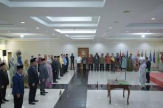 Sri Indarti Lantik Empat Wakil Rektor Baru Universitas Riau