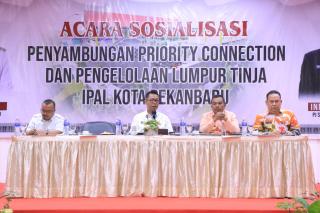 Pemko Pekanbaru Sosialisasi IPAL ke Pelanggan Prioritas