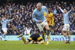 Erling Haaland Hattrick, Manchester City Sikat Wolverhampton
