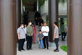 Ditemani Keluarga, Presiden Jokowi Kunjungi Solo Technopark