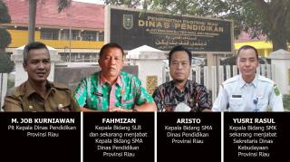 Empat Pejabat Disdik Riau Ini Dinilai Bertanggung Jawab atas Dugaan Penyimpangan DAK Rp 149 MiliarÂ 