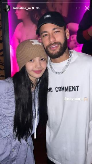 Viral! Lisa BLACKPINK Foto Akrab Banget bareng Neymar