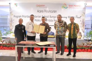 Pemko Resmikan Program Subsidi Bunga Pinjaman Bagi 1.111 UMKM
