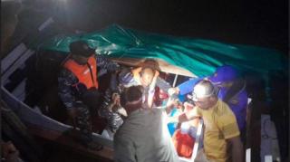 Dua Nelayan Asal Inhil-Riau Terombang-ambing di Laut Jambi, Ditemukan dalam Kondisi Lemas