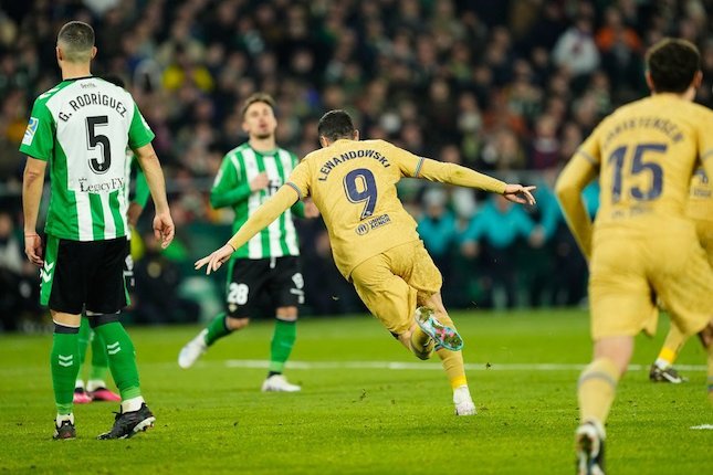 La Liga: Bekuk Real Betis, Barcelona Makin Nyaman di Puncak