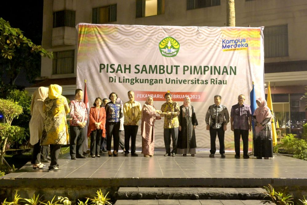 Universitas Riau Gelar Kegiatan Pisah Sambut Rektor