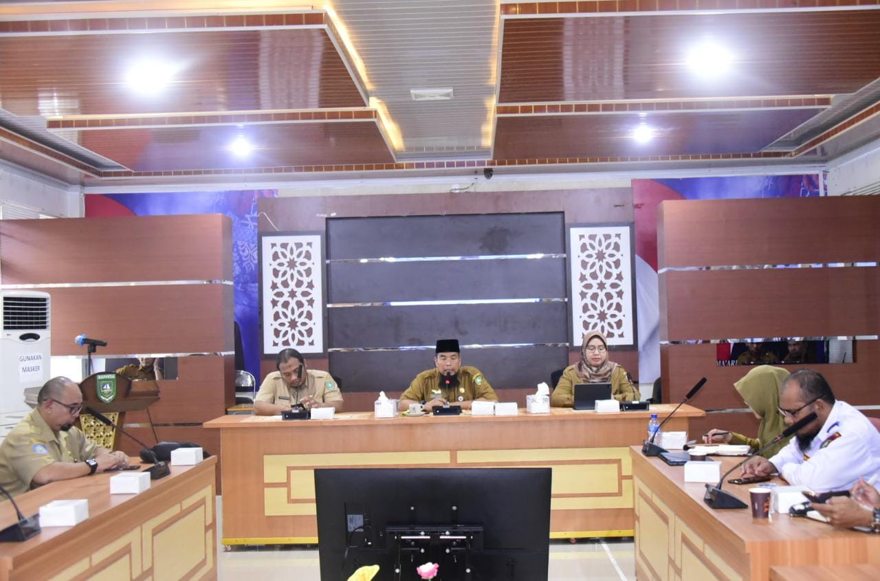 Pemkab Bengkalis Gelar Rapat Masukan Rencana Aksi Bersama BNPP RI