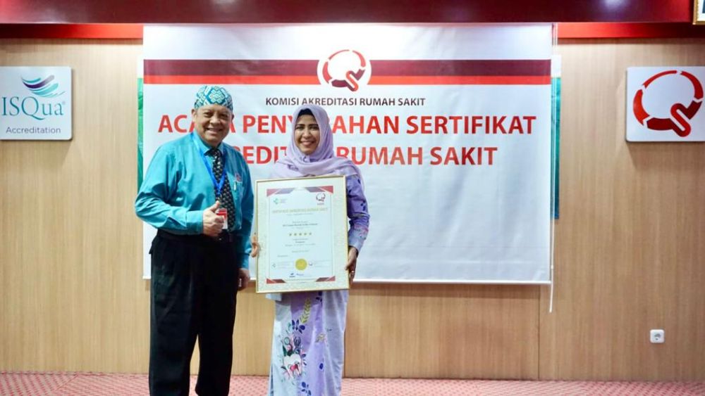 RSUD Arifin Achmad Pertahankan Akreditasi Paripurna Bintang Lima