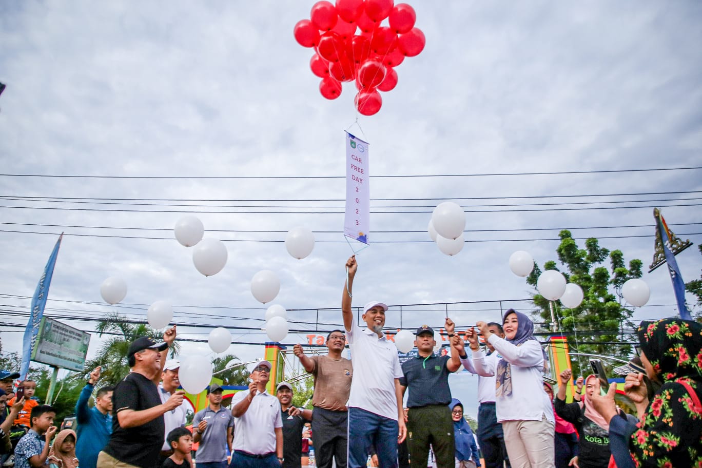 Dibuka Secara Resmi oleh Wali Kota Dumai, Kegiatan CFD Berlangsung Meriah
