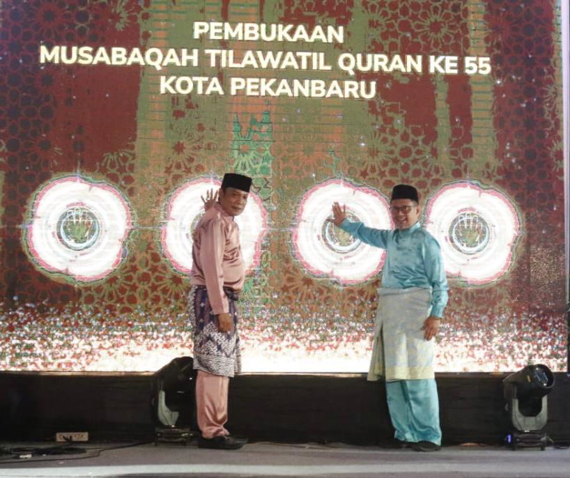 Pj Wali Kota Buka MTQ Pekanbaru ke-55 di Kulim