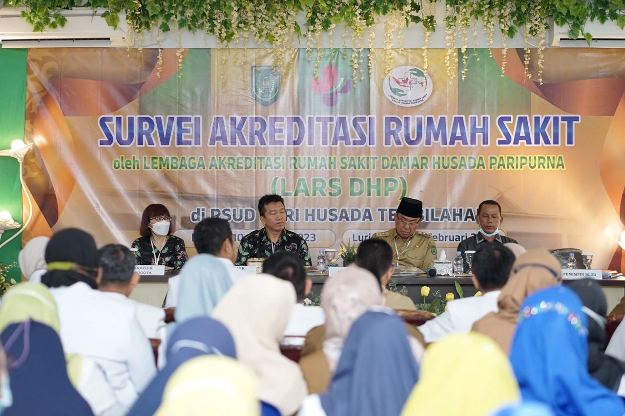 Bupati Wardan Minta RSUD PH Tembilahan Jadi Rujukan Terbaik