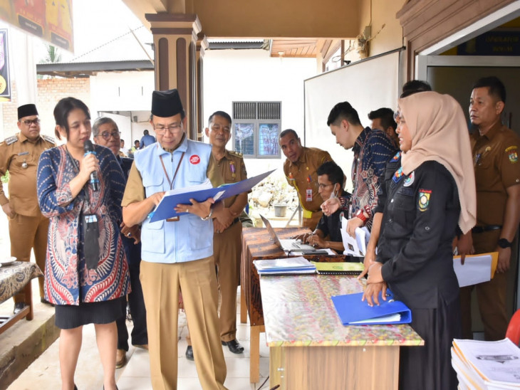 Ditetapkan Sebagai Desa Anti Korupsi, Ketua Observasi KPK Cek Langsung Dokumen Pemdes Pulau Gadang