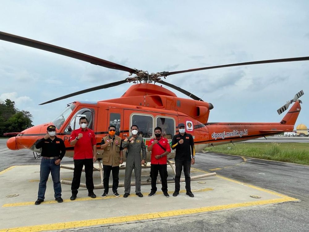 Pemprov Riau Usulkan Bantuan Helikopter ke BNPB dan KLHK