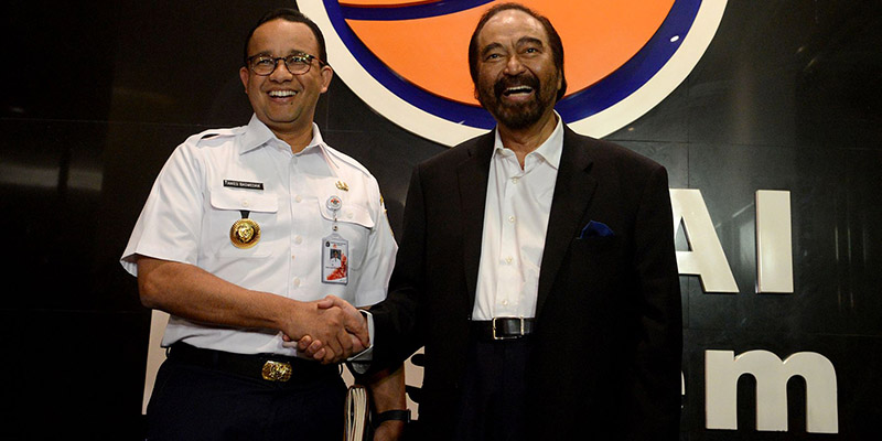 Elektabilitas Nasdem Naik Usai Deklarasi Anies, PKS-Demokrat Menurun