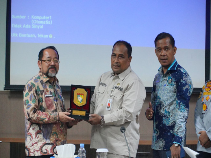 Bahas Inflasi, Pemkab Kampar Terima Kunjungan Sekda Bengkalis