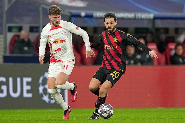 Liga Champions: Manchester City Bermain Imbang di Kandang RB Leipzig