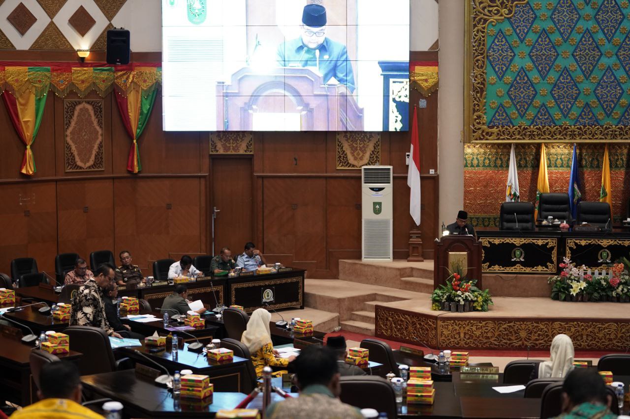 Wagubri Edy Nasution Sampaikan Ranperda Pengelolaan Kekayaan Daerah
