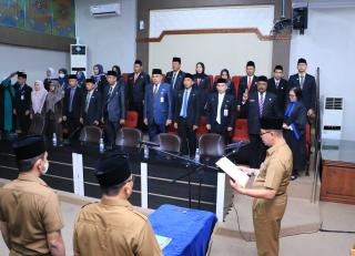 Pj Sekdako Lantik 23 Pejabat di Lingkungan Pemko Pekanbaru