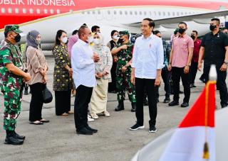 Presiden Jokowi dan Ibu Iriana Kunjungan Kerja ke Sumatra Utara