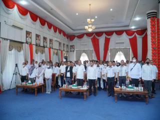 Bersama BPK-RI, Pj Bupati Kampar Lakukan Entry Meeting