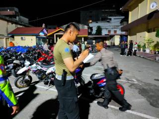 Gelar Patroli Malam Hari, 36 Unit Sepeda Motor Diamankan Polresta Pekanbaru