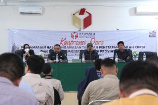 Bawaslu Sampaikan Hasil Pengawasan Tahapan Penetapan Jumlah Kursi dan Dapil Riau