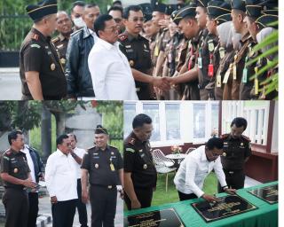 Kajati Riau Dampingi Wakil Jaksa Agung Kunjungan Kerja ke Kejari Kampar