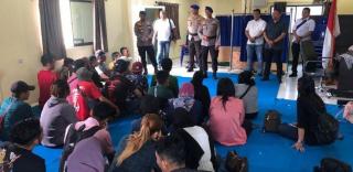 Polairud Daerah Riau Amankan 35 Orang TKI dan 1 Orang Tersangka Dugaan Penyelundupan Manusia