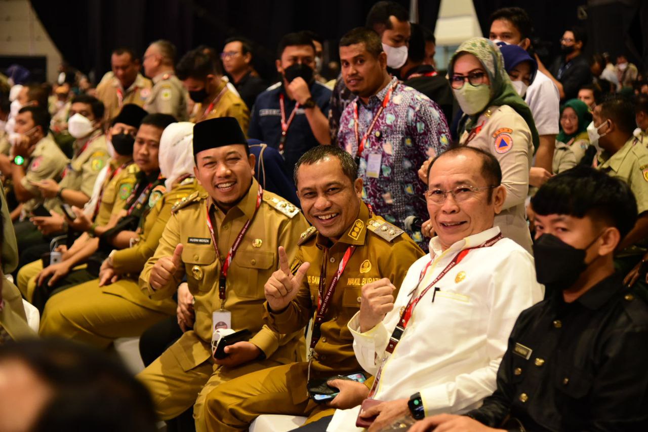 Wakil Bupati Bengkalis Ikuti Rakornas Penanggulangan Bencana