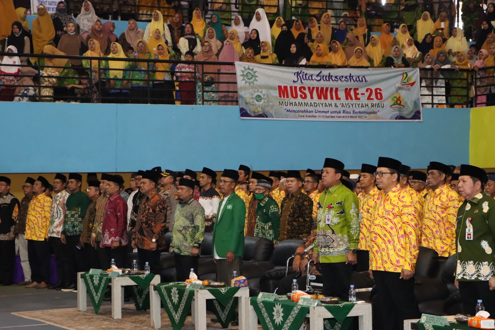 Ribuan Warga Hadiri Pembukaan Musywil Ke-26 Muhammdiyah dan Aisyiyah Riau di Kuansing