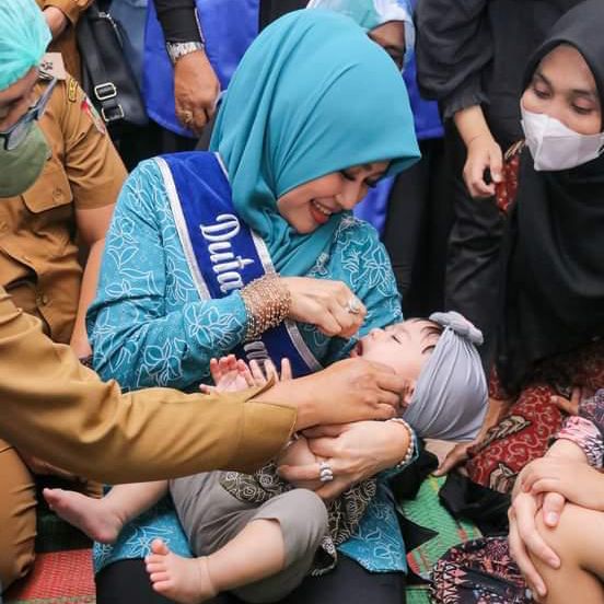 Diskes Gelar Crash Program Polio Serentak di Seluruh Kecamatan