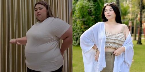 Keren! Turun 50 Kg Lebih, Clarissa Putri Diet Defisit Kalori