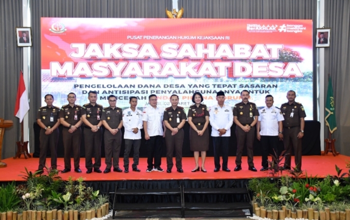 Puspenkum Menggelar Giat Penerangan Hukum "Jaksa Sahabat Masyarakat Desa"
