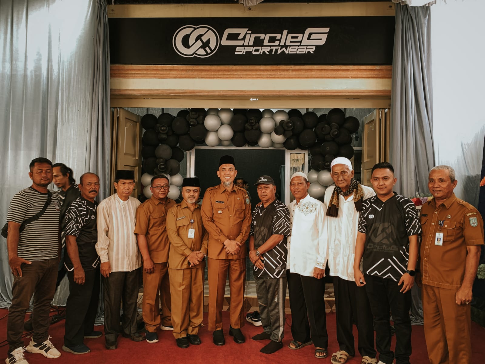 Resmikan Circle G Sportwear, Wako Ingin Produk Dumai Bisa Bersaing di Level Nasional