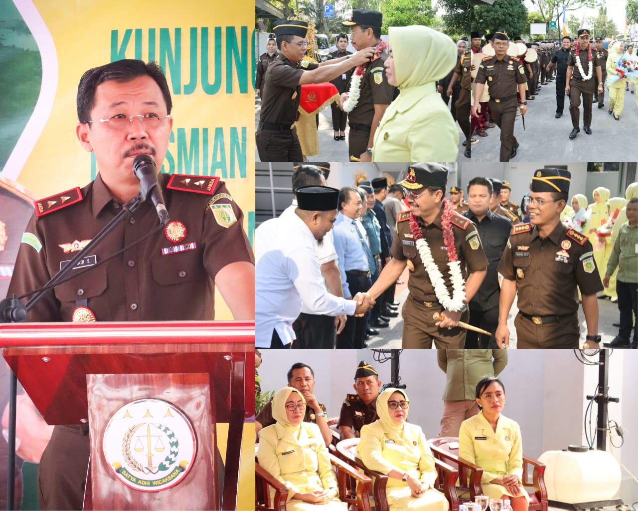 Kajati Dr Supardi Bersama Ketua IAD Wilayah Riau Kunker ke Kejari Dumai