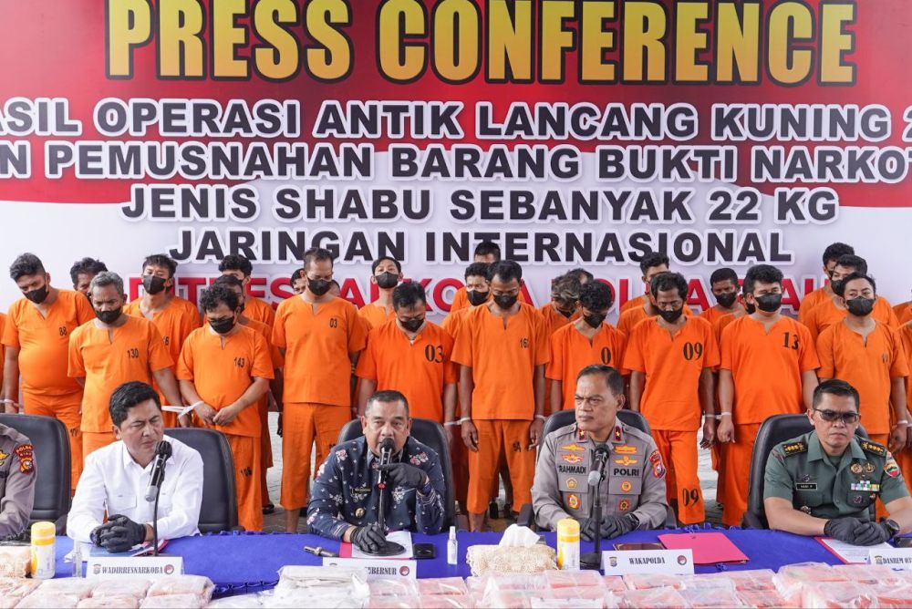 Gelar Operasi Antik Lancang Kuning 2023, Polda Riau Amankan 435 Tersangka