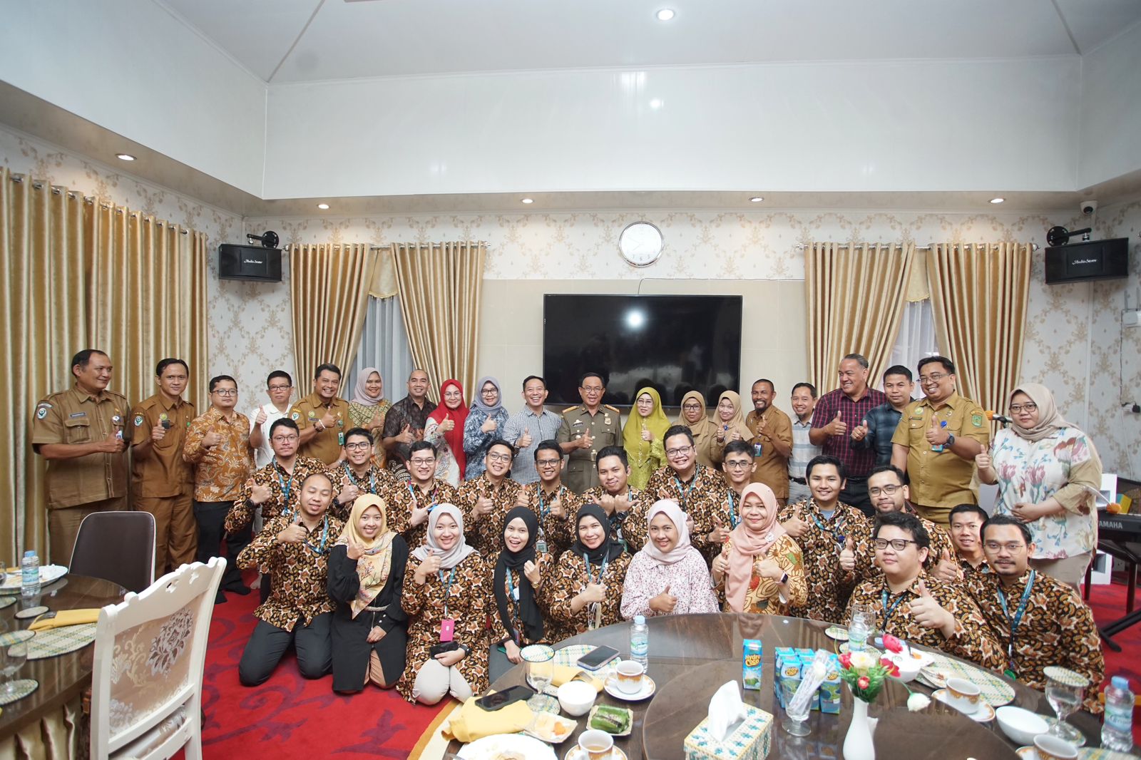 Bupati Terima Kunjungan Staf dan Pengajar serta Mahasiswa PPDS Anastesi Unri
