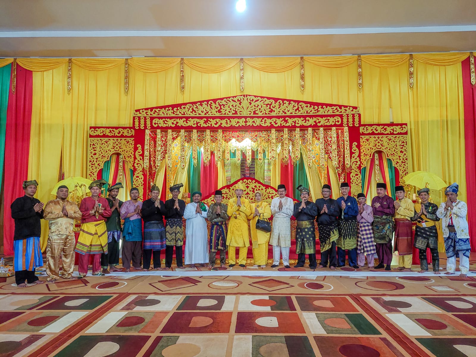 Sambut Sultan Kerajaan Gunung Sahilan, Sekdako Sampaikan Komitmen Pemko Dumai dalam Melestarikan Ada