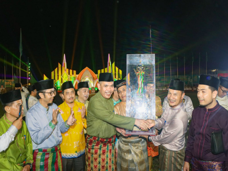Selamat! Kecamatan Tambang Raih Juara Umum Pada MTQ Ke-52 Tingkat Kabupaten Kampar