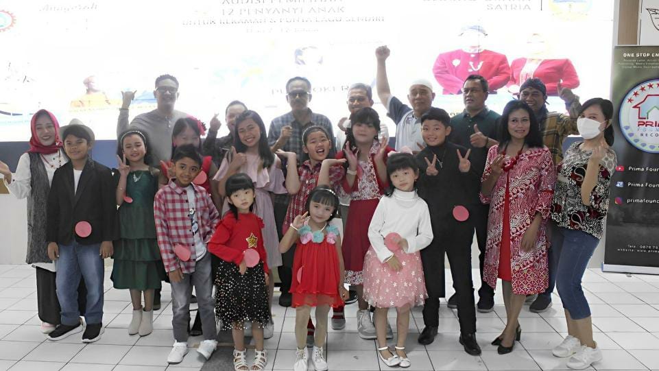 Prima Founder bersama Anugerah Records Gelar Starkidz Banyumas