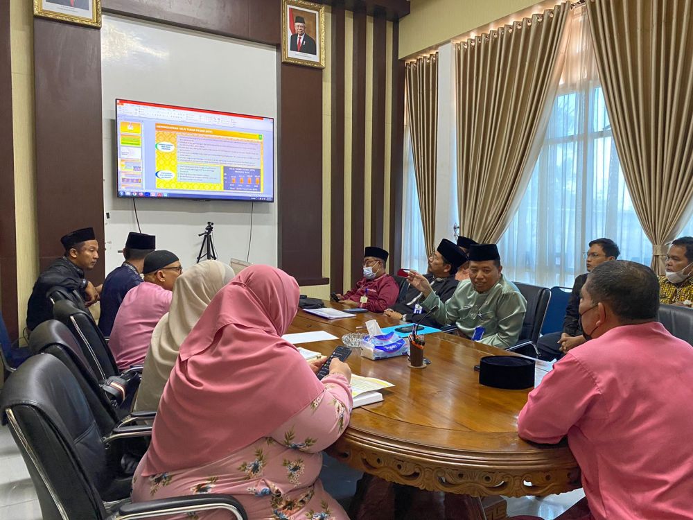 Dinas PTPH Riau Gelar Rakor Pemantapan Presentasi dan Verifikasi Lapangan